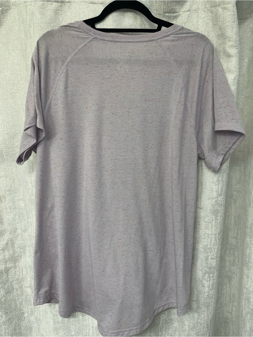 tek gear Lavender Short Sleeve Crew Neck Tee